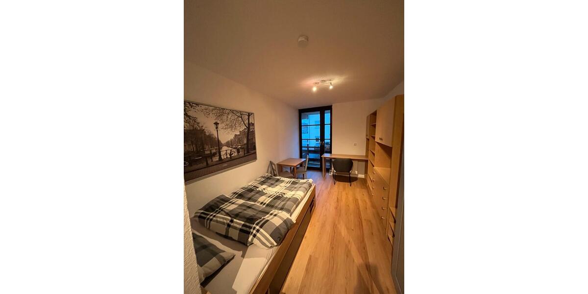 1-Zimmer- Studentenwohnung Eichstätt vollmöbiliert, Balko Uninah 1 zimmer