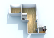 Zentrale 2-Zimmer-Wohnung in St. Johannis