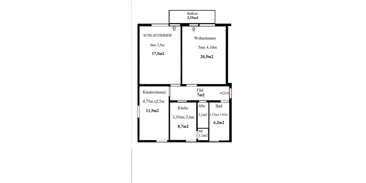 Hochparterre Feucht - 3 Zimmer, 78 m&sup2;, 1.180&euro; | Angebot:25755021