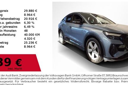 Audi Q4 e-tron 100.200 km 29.880 &euro; Nürnberg 90411