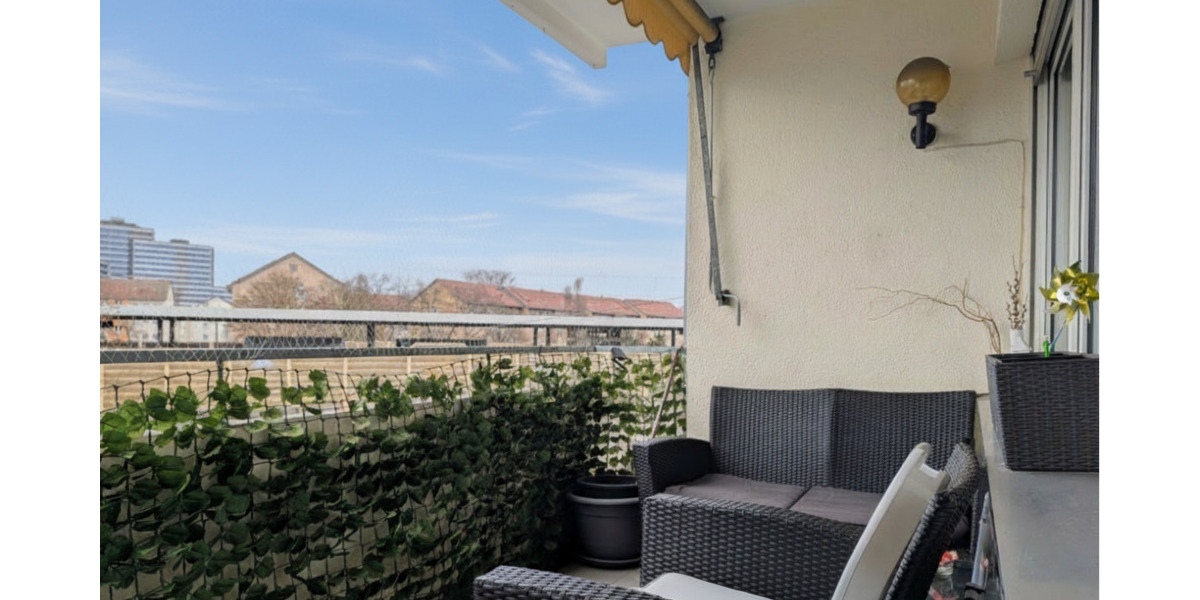 Sonnige 3-Zimmer-Wohnung mit Balkon 3 zimmer