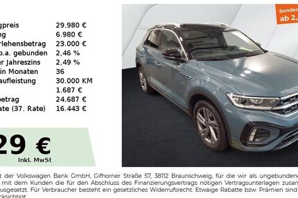 VW T-Roc 24.789 km 29.980 &euro; Fürth 90763