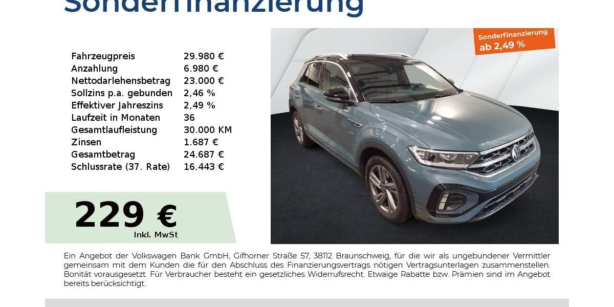 VW T-Roc 24.789 km 29.980 &euro; Fürth 90763