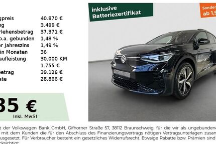 VW ID.4 17.852 km 40.870 &euro; Fürth 90763