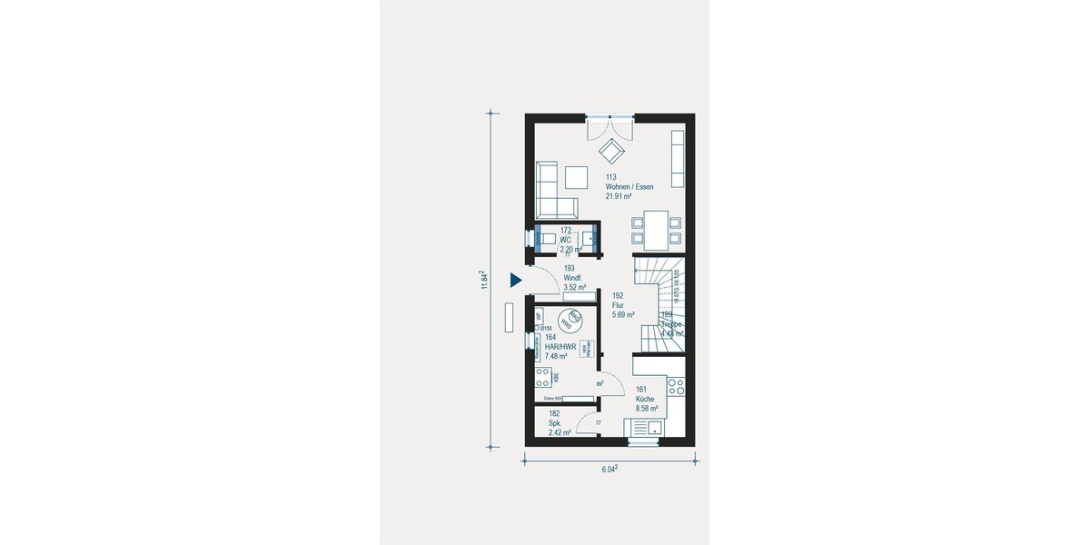 Individuelle Doppelhaushälfte in Oberasbach - Flexibel geplant, modern gebaut - Doppelhaushälfte Oberasbach | Angebot:27531588