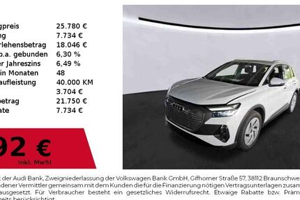 Audi Q4 e-tron 34.900 km 25.780 &euro; Nürnberg 90411