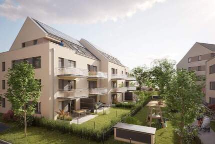 Verkaufsstart - Sonnige Gartenwohnung mit Süd-Terrasse und eigenem Garten, KfW 40 QNG 3 zimmer