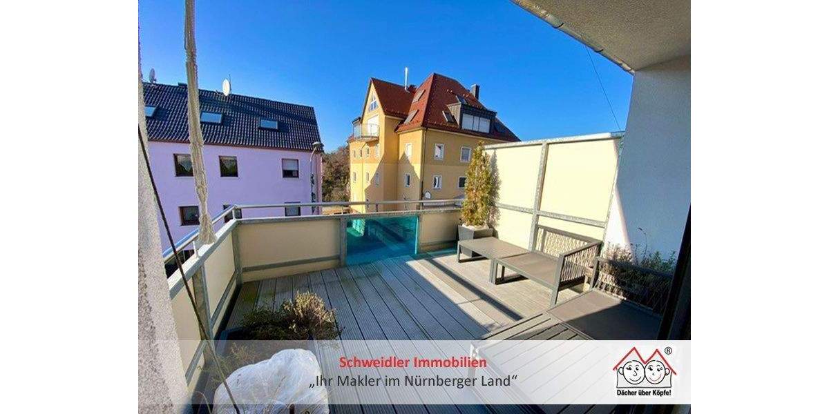 Etagenwohnung Röthenbach an der Pegnitz Röthenbach - 3 Zimmer, 76 m&sup2;, 990&euro; | Angebot:25699441