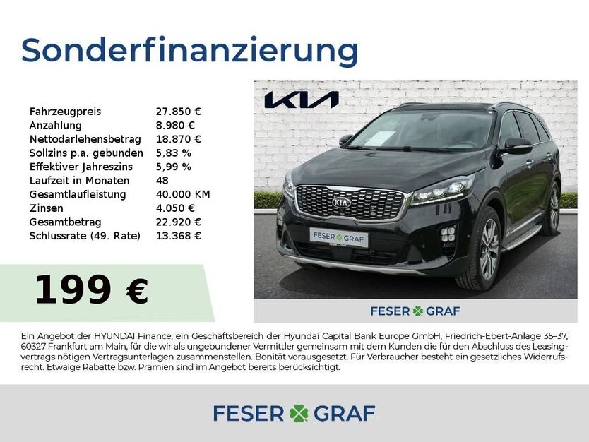 Kia Sorento 123.007 km 27.750 € Roth 91154