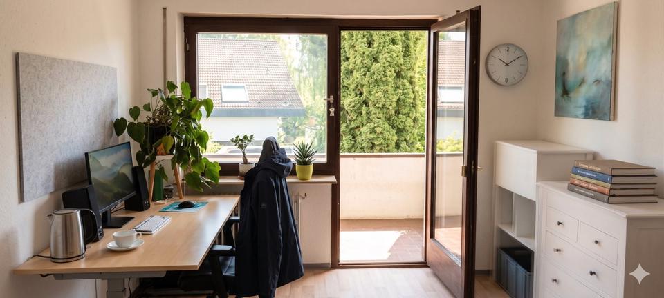 Etagenwohnung Fürth Eigenes Heim - 1 Zimmer, 24 m&sup2;, 270&euro; | Angebot:26422192