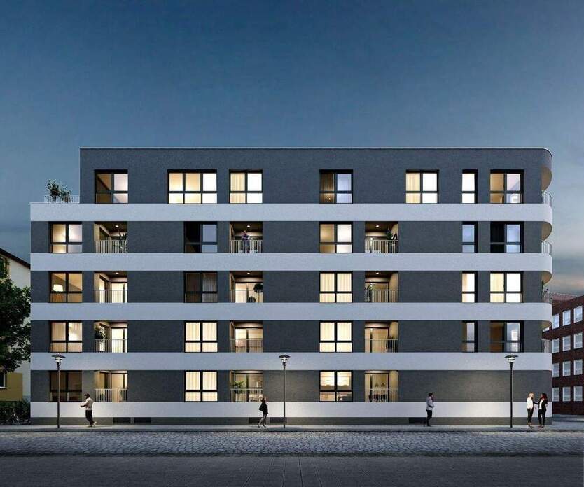 MITTEN IM ZENTRUM: Herrliche 2-Zi-Whg. mit übergroßem Balkon!