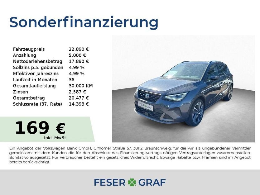 Seat Arona 23.100 km 22.890 € Roth 91154