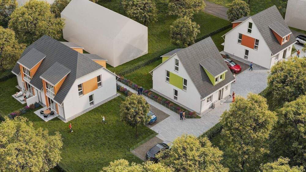 Doppelhaushälfte Rückersdorf Entensee - 4 Zimmer, 111 m&sup2;, 695.000&euro; | Angebot:26852829