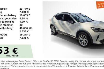 Cupra Formentor 17.250 km 23.440 &euro; Nürnberg 90441