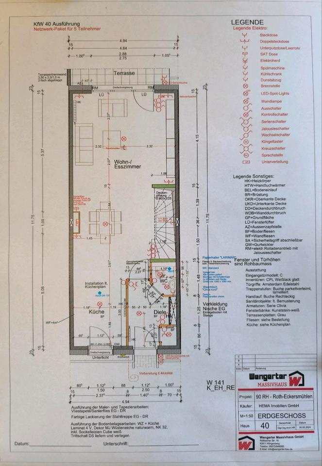 Erstbezug - modernes Reihenmittelhaus - Wohnen im Grünen