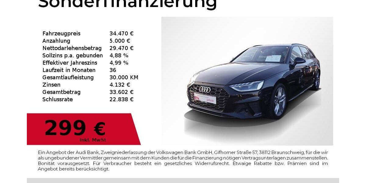 Audi A4 51.900 km 33.880 &euro; Lauf an der Pegnitz 91207