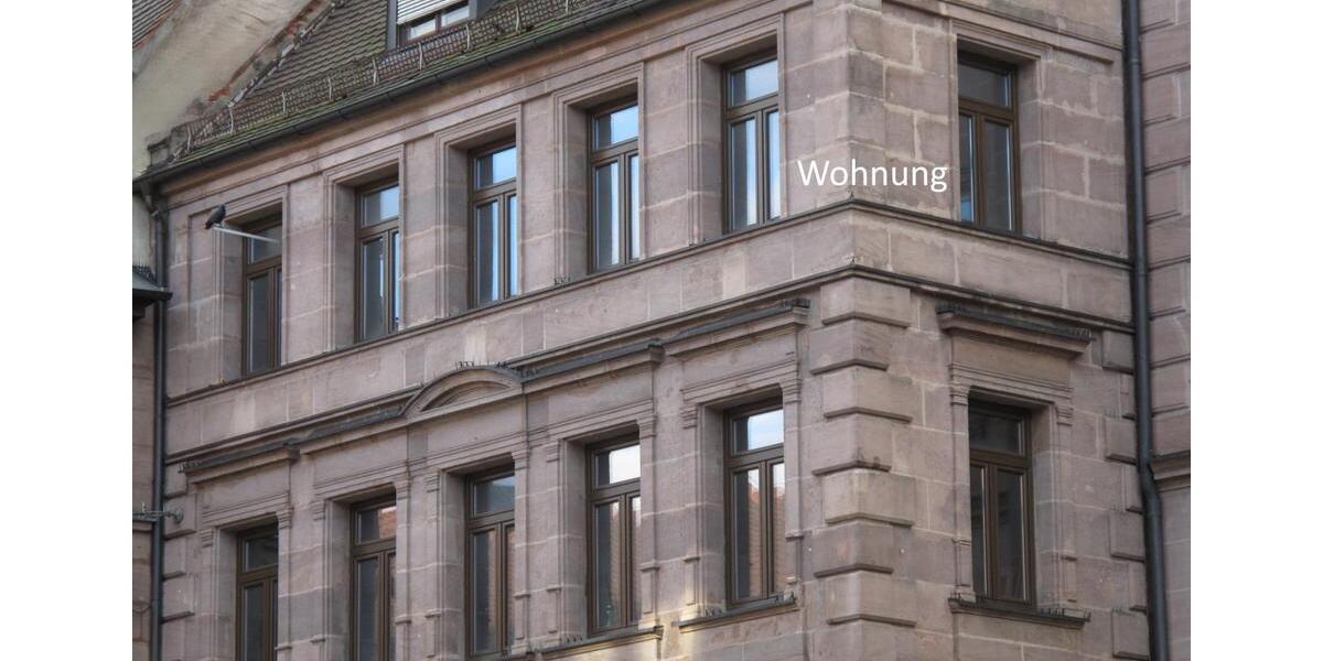 Etagenwohnung Nürnberg Altstadt, St. Lorenz - 5 Zimmer, 105 m&sup2;, 1.080&euro; | Angebot:25857781