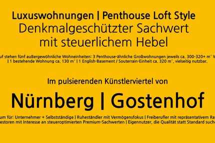 OFF-MARKET | Denkmalgeschützte Großzügige Luxuswohnungen 4 zimmer