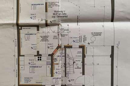 Wohnung Erlangen Buckenhofer Siedlung - 4 Zimmer, 99 m&sup2;, 1.790&euro; | Angebot:25791601