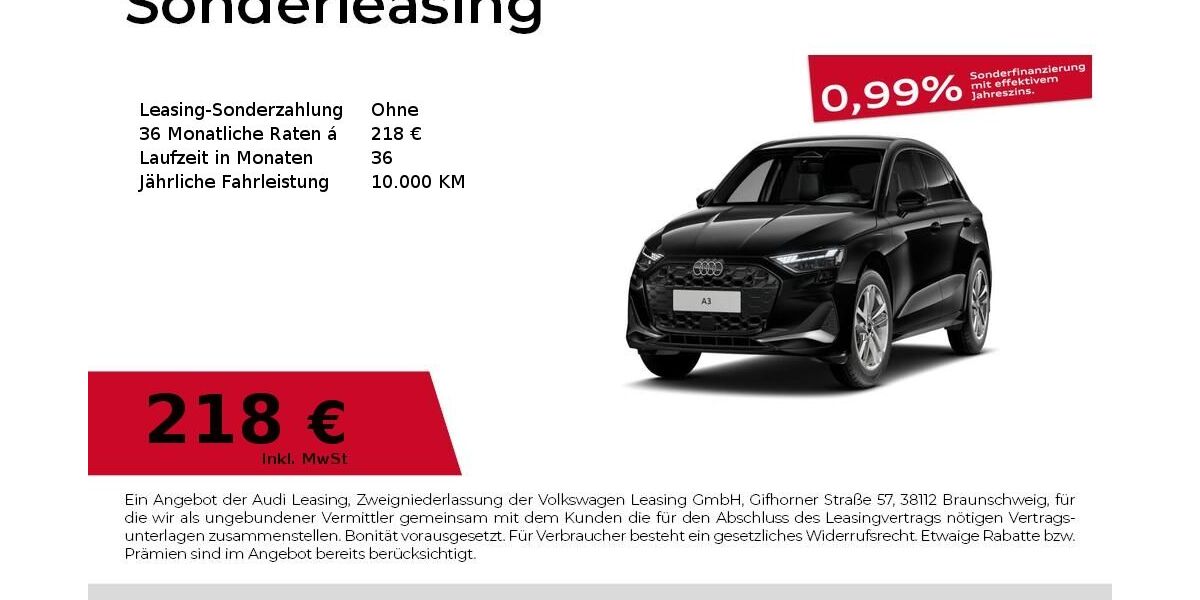 Audi A3 22.302 km 28.480 &euro; Fürth 90763