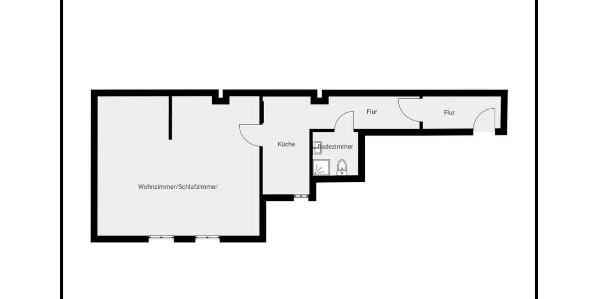 Dachgeschoßwohnung Nürnberg Rabus - 1 Zimmer, 41 m&sup2;, 134.000&euro; | Angebot:27197719