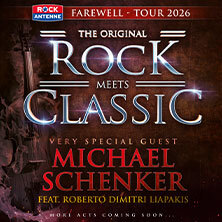 Rock Meets Classic - Farewell Tour 2026 mit großem Orchester und Rockband Nürnberg