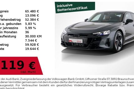 Audi RS e-tron GT 75.018 km 64.880 &euro; Nürnberg 90441