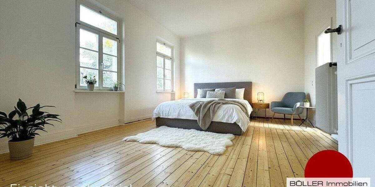 Etagenwohnung Nürnberg Gleißbühl - 4 Zimmer, 139 m&sup2;, 2.400&euro; | Angebot:26744512