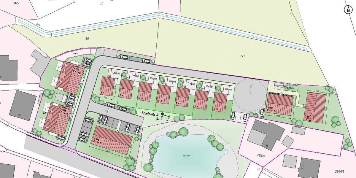 Etagenwohnung Postbauer-Heng Heng - 2 Zimmer, 45 m&sup2;, 219.657&euro; | Angebot:26779800