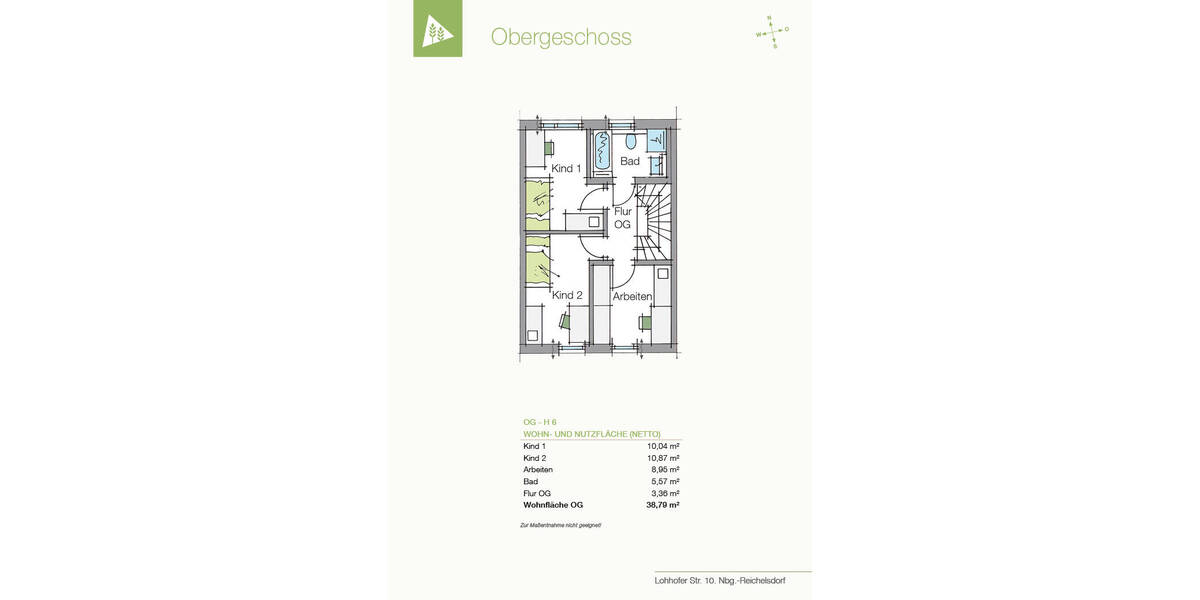 Reihenmittelhaus Nürnberg Lohhof - 4 Zimmer, 110 m&sup2;, 2.000&euro; | Angebot:26487160