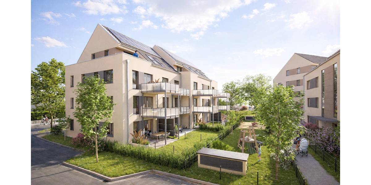 Terrassenwohnung Nürnberg Großgründlach - 2 Zimmer, 50 m&sup2;, 320.603&euro; | Angebot:25473752