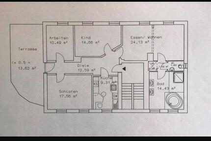 Schöne 4 Zi. Wohnung zu Vermieten 4 zimmer