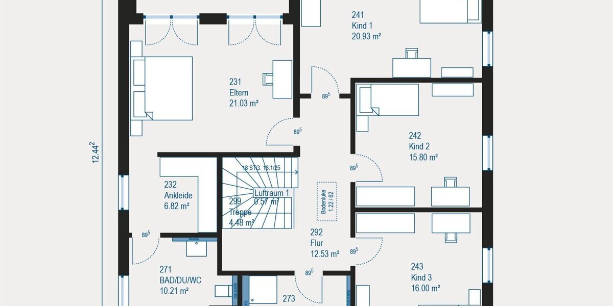 Exklusive Stadtvilla in Leerstetten - Individuell geplant, komfortabel gebaut - Villa Schwanstetten Leerstetten | Angebot:27473571