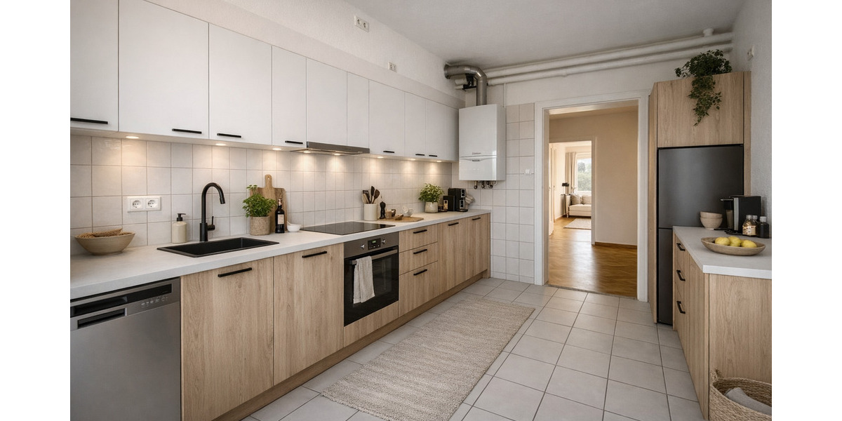 Etagenwohnung Nürnberg Großreuth h d Veste - 4 Zimmer, 109 m&sup2;, 1.100&euro; | Angebot:26203712