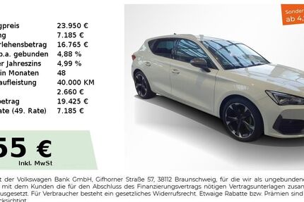 Cupra Leon 25.950 km 23.950 € Nürnberg 90441
