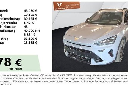 Cupra Formentor 8.250 km 43.440 &euro; Nürnberg 90441