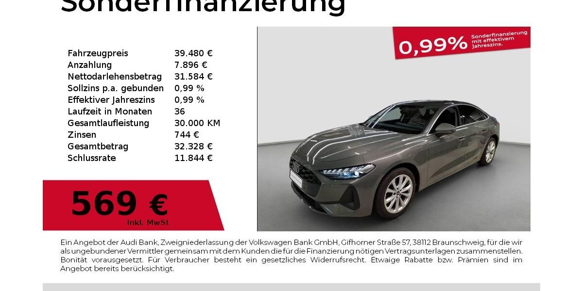 Audi A5 7.919 km 39.480 &euro; Nürnberg 90441