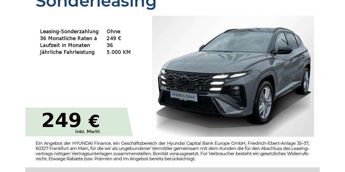 Hyundai TUCSON 2.500 km 33.450 &euro; Fürth 90763
