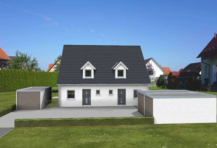 Doppelhaushälfte Feucht - 5 Zimmer, 106 m&sup2;, 630.700&euro; | Angebot:26388561