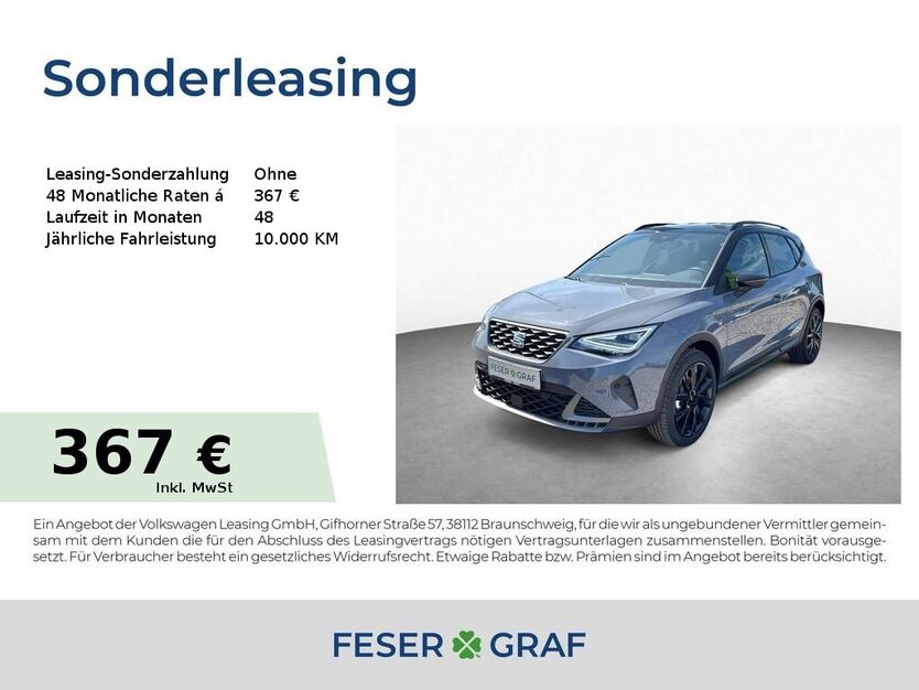 Seat Arona 9.990 km 29.480 € Schwabach 91126