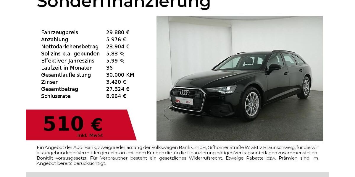 Audi A6 57.051 km 29.880 &euro; Nürnberg 90441