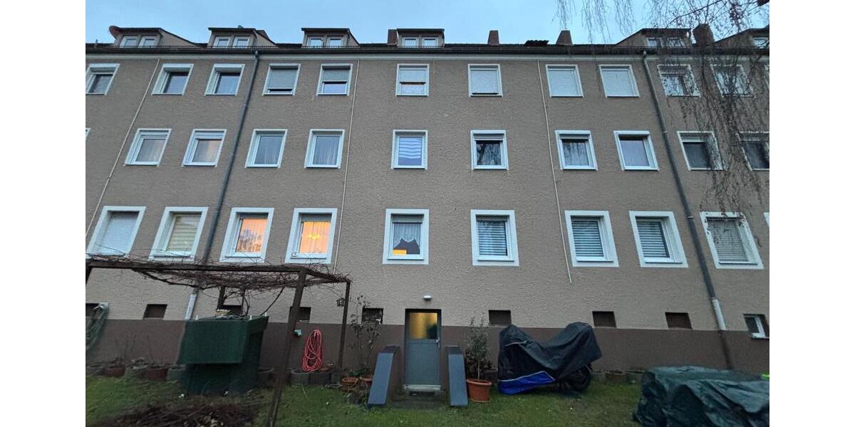 Hochparterre Nürnberg Eberhardshof - 2 Zimmer, 50 m&sup2;, 169.000&euro; | Angebot:25157970
