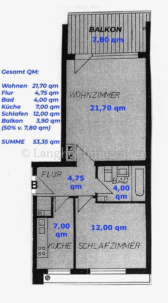 Exklusive 2-Zimmer-Wohnung, ganz oben, mit Balkon und super Fernsicht - sofort bezugsfrei,