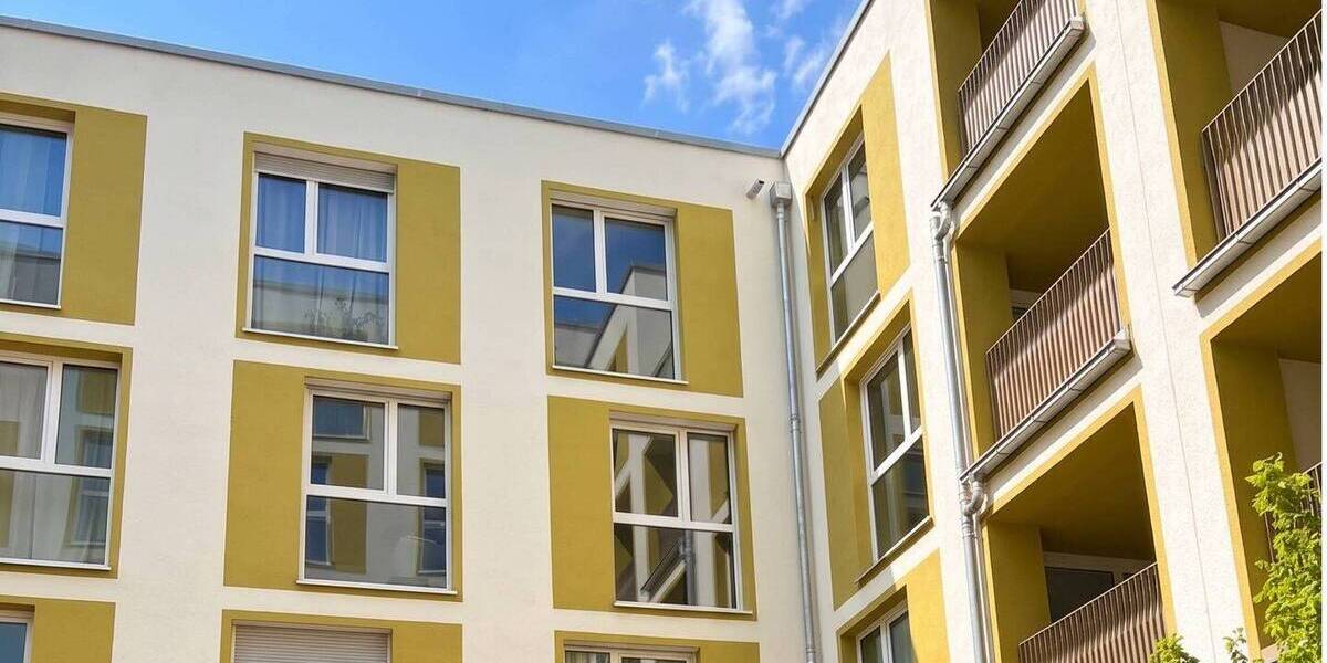Etagenwohnung Nürnberg Zerzabelshof - 2 Zimmer, 50 m&sup2;, 855&euro; | Angebot:26797792