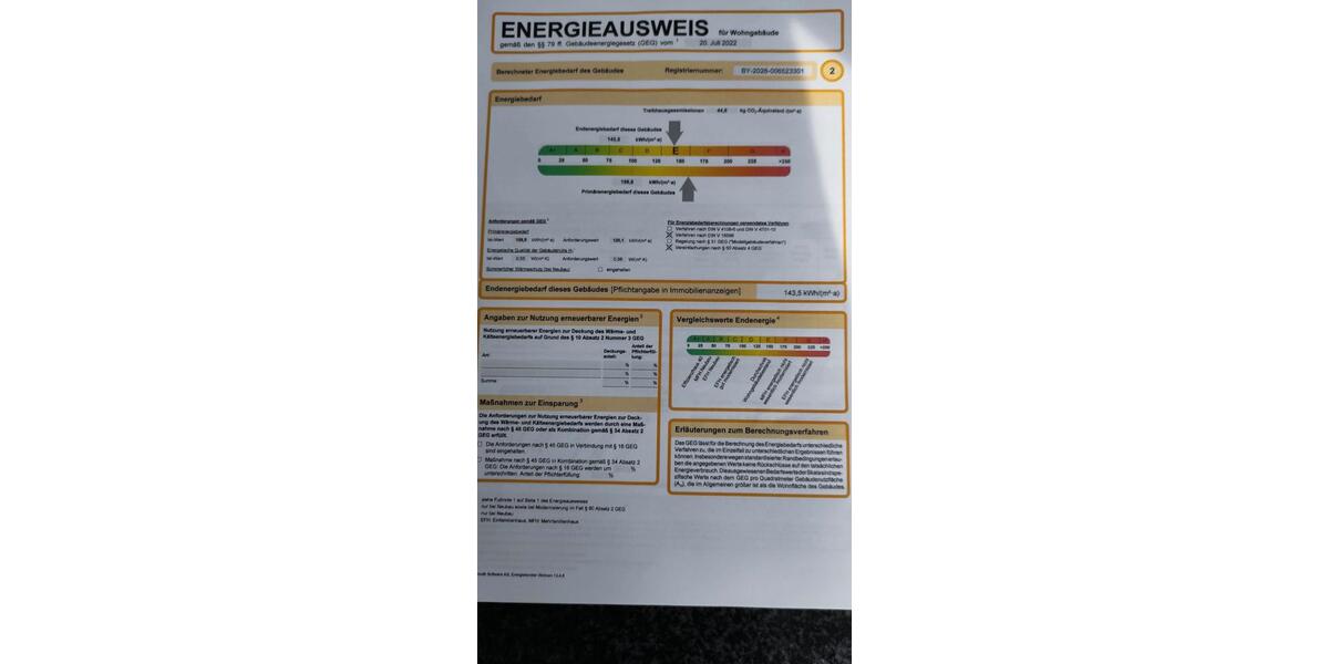 Etagenwohnung Offenhausen - 3 Zimmer, 95 m&sup2;, 850&euro; | Angebot:27602018