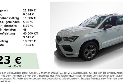 Seat Ateca 78.450 km 21.980 &euro; Nürnberg 90431