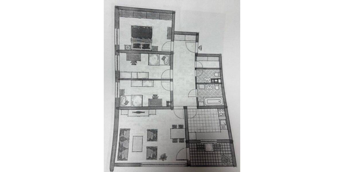 Etagenwohnung Spardorf - 4 Zimmer, 92 m&sup2;, 1.340&euro; | Angebot:26188535