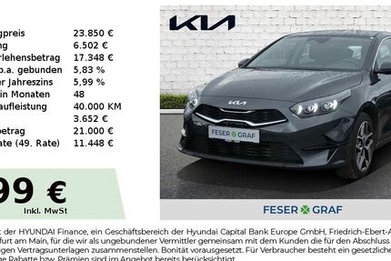 Kia ceed / Ceed 5.341 km 23.850 &euro; Roth 91154