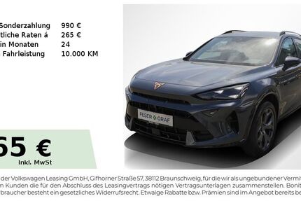 Cupra Formentor 23.150 km 30.880 &euro; Baiersdorf 91083