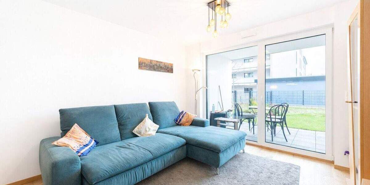 Barrierefreie 2-Zimmer-Wohnung mit Terrasse, Garten & TG-SP in zentraler Lage von Fürth 2 zimmer